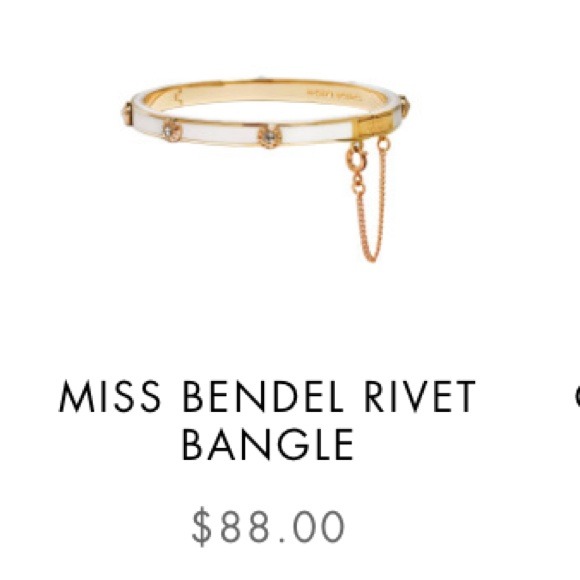 Henri Bendel white and rose gold bracelet