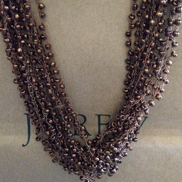 Matching brown tone pierced earrings bead strands - Picture 3 of 4