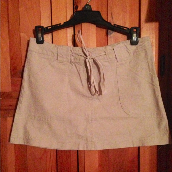 🌟 Reduced Tan Mini Skirt