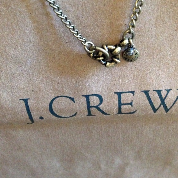 Reduced !! J Crew pink crystals 14 " long - Picture 4 of 4