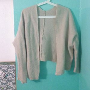 Cream brandy cardigan.