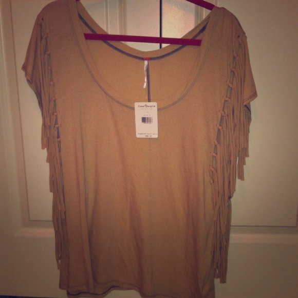 Free people fringe top