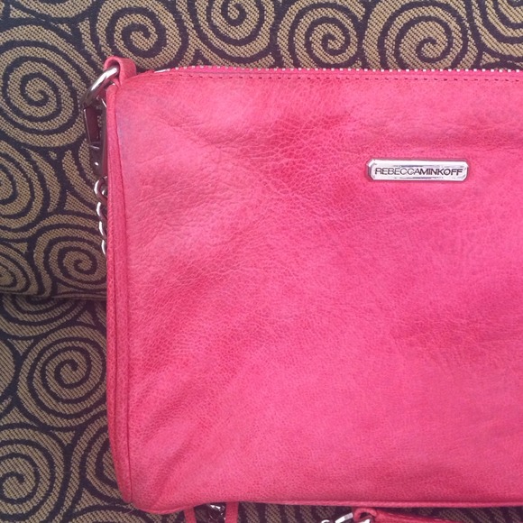 SOLD! Rebecca Minkoff Mini 5-Zip - Bubblegum Pink - Picture 4 of 4