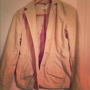 Khaki courd jacket