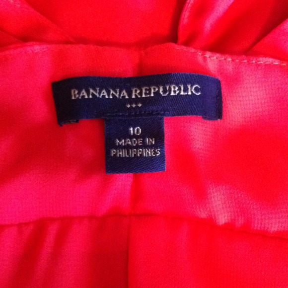 Coral Colored Dress by Banana Republic - Picture 3 of 3