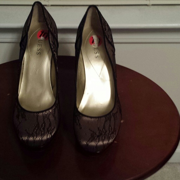 Guess Lace Platforms