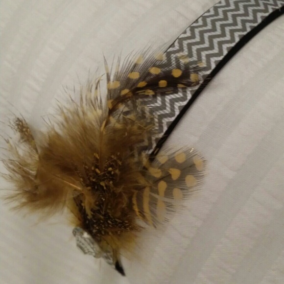 YAYA feather headband - Picture 3 of 4
