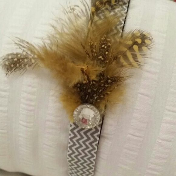 YAYA feather headband - Picture 4 of 4