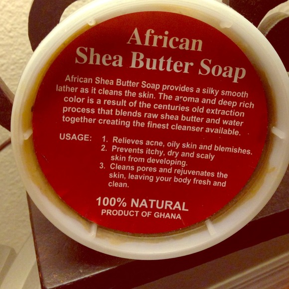 Black African black soap