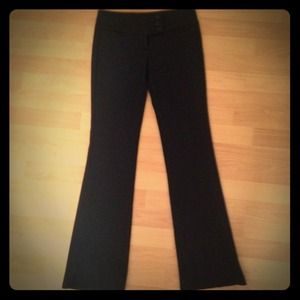 Chic black dress pants