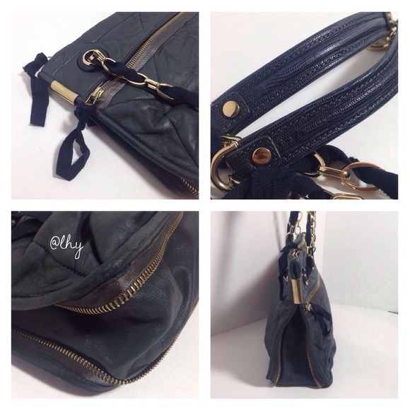 LANVIN AMALIA CROSSBODY - SMOKY BLACK - Picture 4 of 4