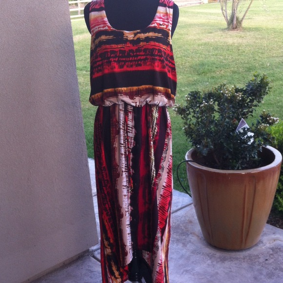 Hi Low BoHo Dress