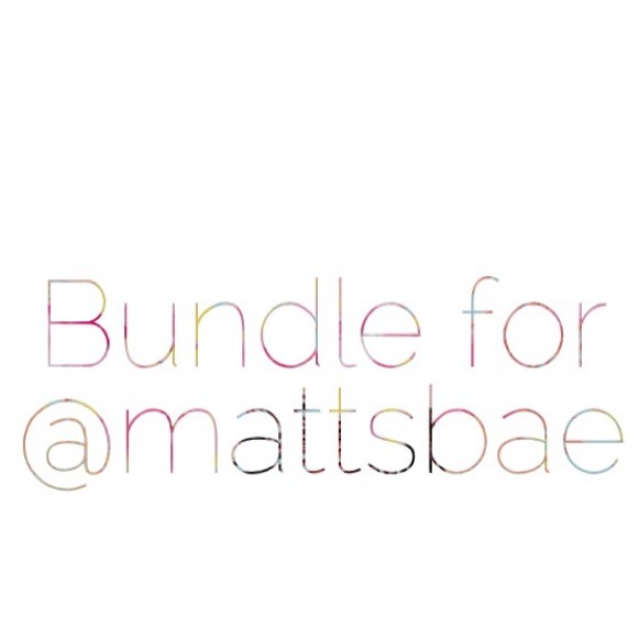 bundle for @mattsbae 💘