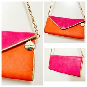 Pink/Orange Clutch👛
