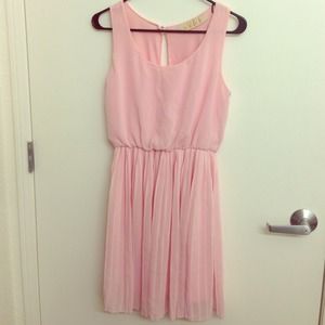 Light pink Goddess dress.