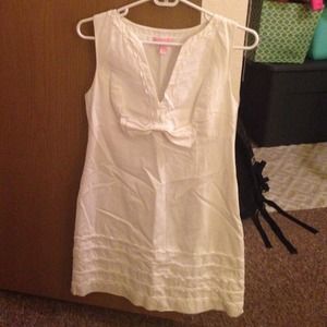 Lilly Pulitzer white garden dress