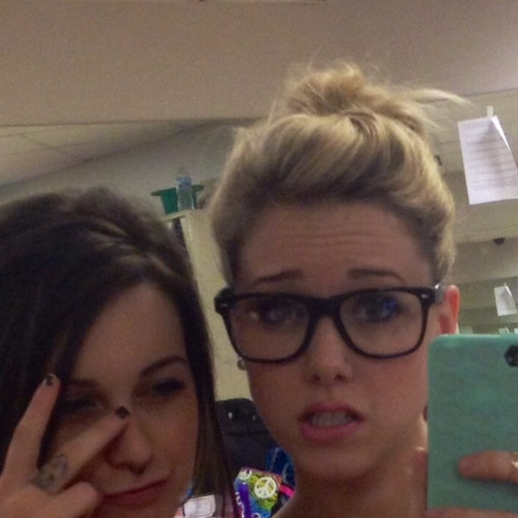 Fake nerd glasses