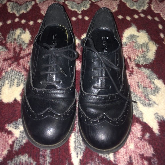 Black Call It Spring oxfords