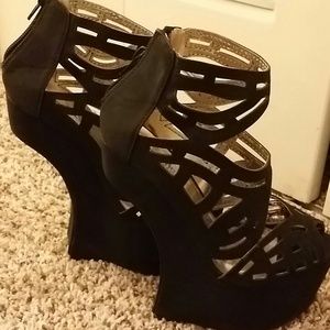 Brand new never been worn wedges.