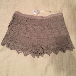 Lace shorts