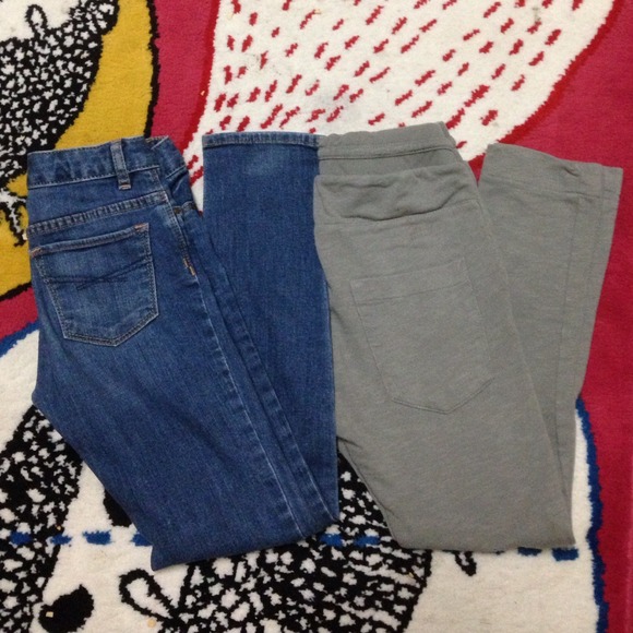 Bundle skinny jeans GAP,cotton trouser ZARA 7t-8t