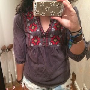 Fossil 3/4 sleeve shirt