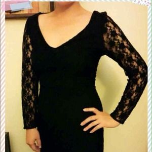 Urban Outiffers black lace dress