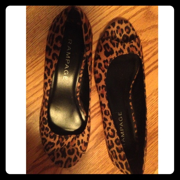 Rampage- Leopard print flats