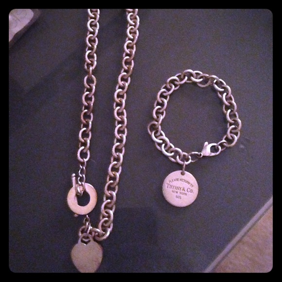 Tiffany and Co. choker and bracelet set