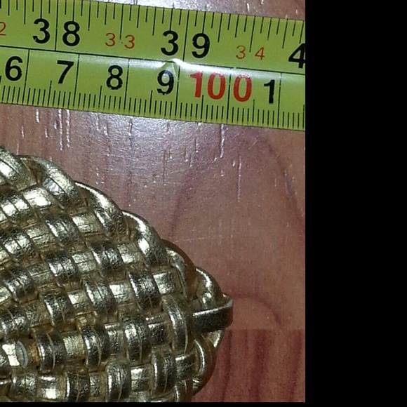 Braided goldtone belt - Picture 2 of 4