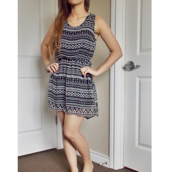 H&M Tribal print dress