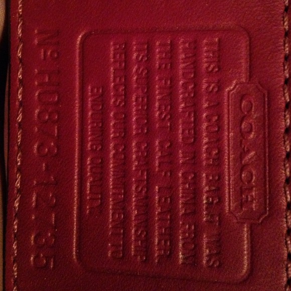 Authentic Coach Patent Leather Purse - Picture 4 of 4