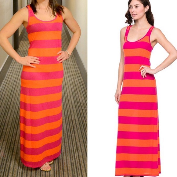 🎉striped maxi dress💗