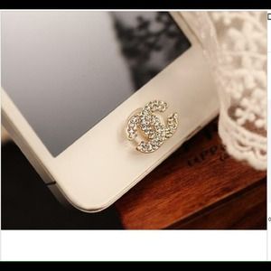 Chanel looking phone decal