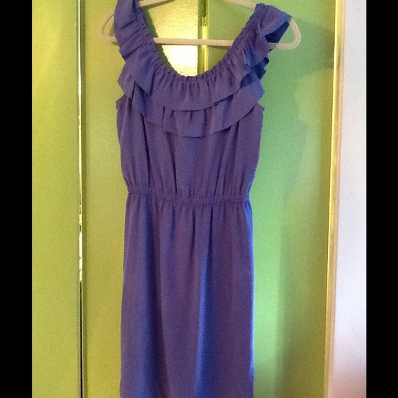 Anlo Felicity dress in purple