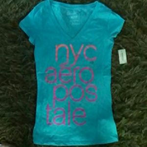V neck aeropostale shirt