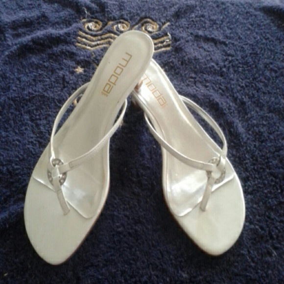 sandals..white