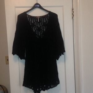 Beautiful crochet free people dress!!!