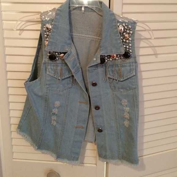 Never used costume jean blazer