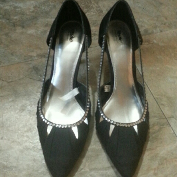 Blanck with rhinestones