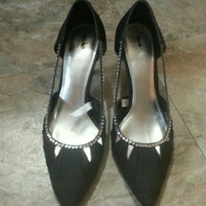 Blanck with rhinestones
