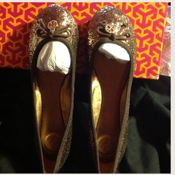 tory burch sequin flats