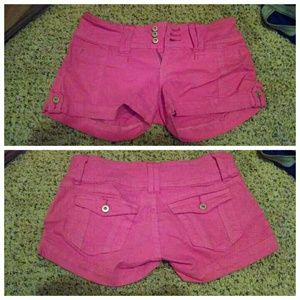 Pomegranate shorts