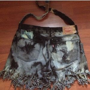 Custom Levi's jean purse