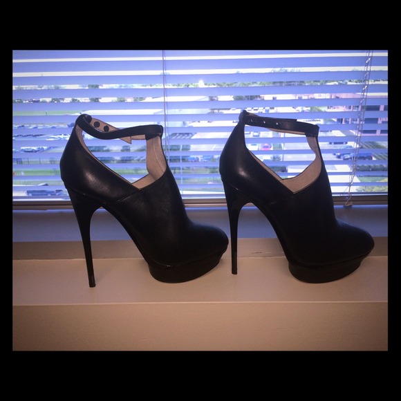 TopShop leather heels