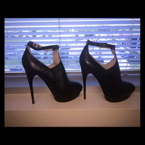 TopShop leather heels