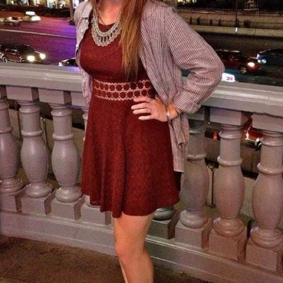 Free People Merlot Dress - Picture 3 of 4