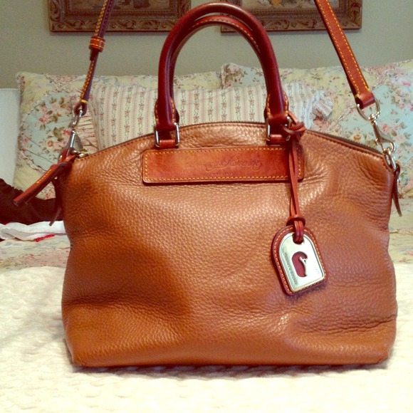 Brown Leather Authentic Dooney & Bourke purse