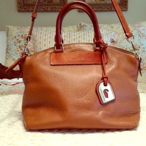 Brown Leather Authentic Dooney & Bourke purse