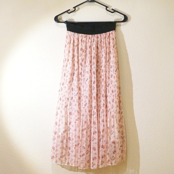 Gorgeous Chiffon belted Maxi Skirt Super Sweet - Picture 2 of 4